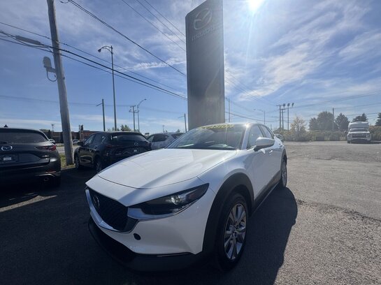 Mazda CX-30 GS AWD AUTO MAGS BLUETOOTH 2021 Blanc Mazda CX-30 GS AWD AUTO MAGS BLUETOOTH 2021 Blanc