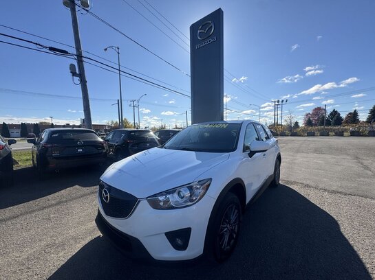Mazda CX-5 GT AWD AUTO CUIR TOIT MAGS CAM DE RECUL 2013 Blanc Mazda CX-5 GT AWD AUTO CUIR TOIT MAGS CAM DE RECUL 2013 Blanc