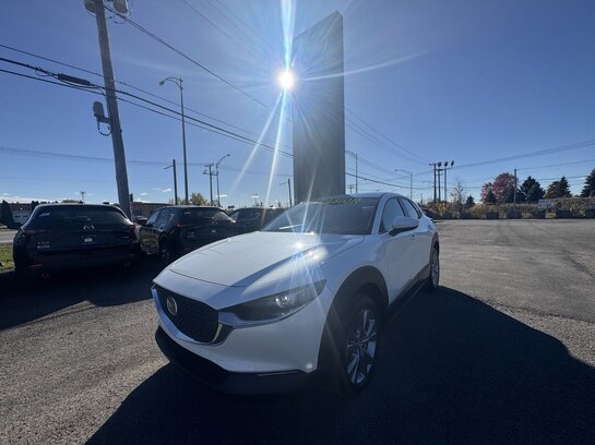 Mazda CX-30 GS AWD AUTO CAM DE RECUL 2021 Blanc Mazda CX-30 GS AWD AUTO CAM DE RECUL 2021 Blanc