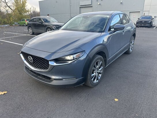 Mazda CX-30 GT AWD TOIT MAGS CAMÉRA DE RECUL SIEGES CHAUFFANTS CUIR 2020 Gris Mazda CX-30 GT AWD TOIT MAGS CAMÉRA DE RECUL SIEGES CHAUFFANTS CUIR 2020 Gris